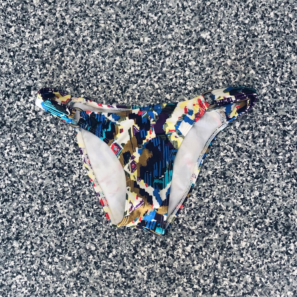 Volcom ✦ Printed Swimming Bikini Bottom (XS)